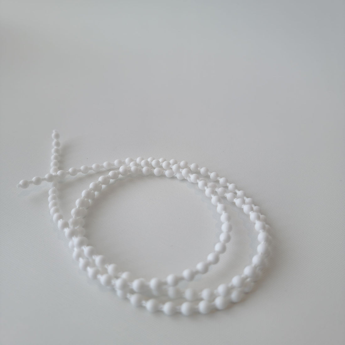 Roller Blind plastic chain - 10 metres - white