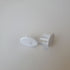 Roller Blind Oval End Caps White (Bag of 20)