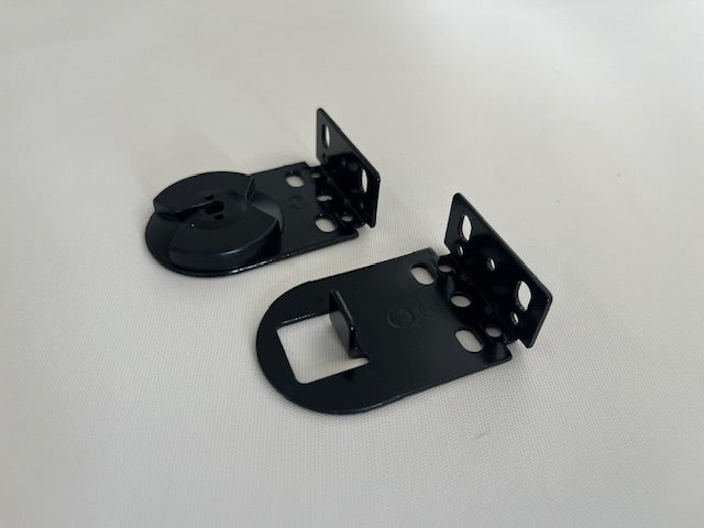 Roller Blind brackets - black