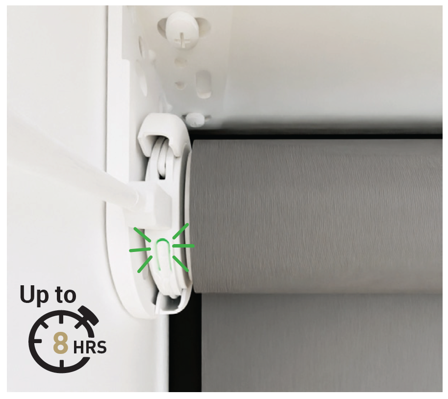 How to charge your Rollease Acmeda lithium-ion battery motor