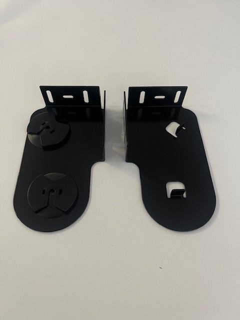 Rollease Acmeda Slimline Combination Bracket Top Front Right Black