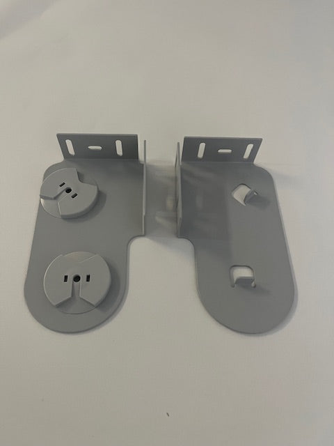 Rollease Acmeda Slimline Combination Bracket Top Front Right Grey