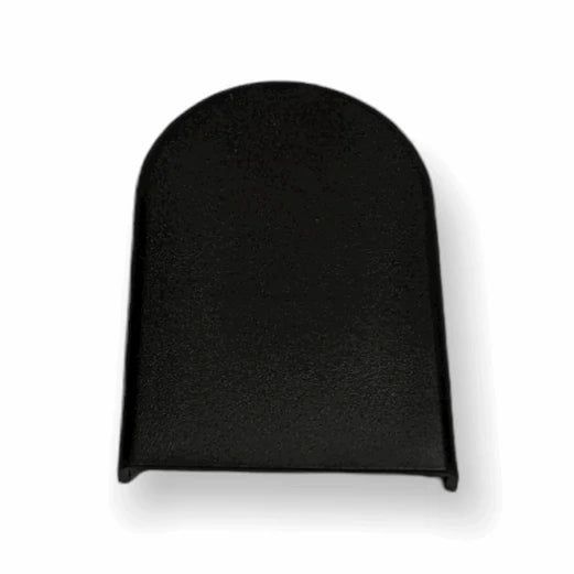 Rollease Acmeda roller blind installation bracket cover - Black pair of 2