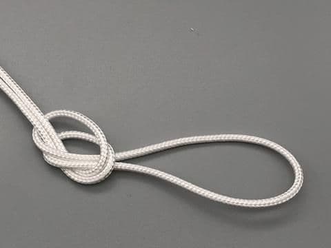 2mm non-stretch Polyester cord for Venetian blinds - white 10 metres